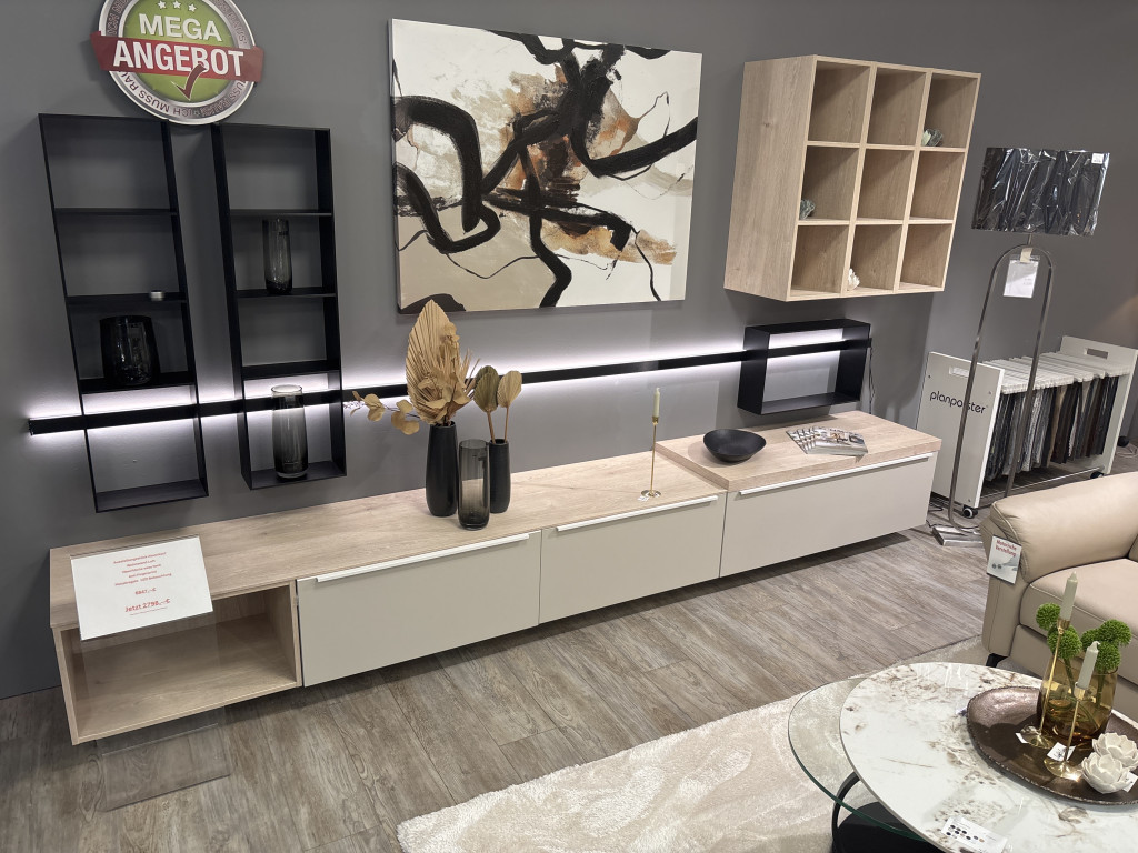 Loft Wohnwand 